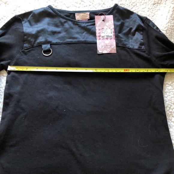 Buffalo long sleeve T NWT Black Sz XS - Picture 5 of 6